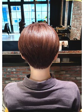 オーガニック アトリエ 大宮(organic+atelier) 20代30代40代ピンクアッシュ髪質改善カラー艶感ストレート