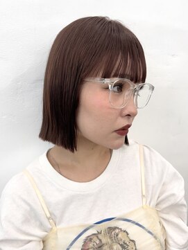 ガーデントウキョウ(GARDEN Tokyo) ボブ/マロンブラウン/艶髪カラー/暖色カラー