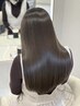 カット+髪質改善シルクストレート+GMトリートメント