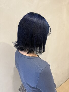ラーム 宇部高校前店(rame) ボブスタイル、ブリーチカラー、髪質改善