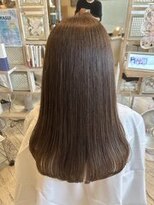 アシャ ヘアー ソリューション 神戸店(asha hair solution)&nbsp;イメチェン/ピンクベージュ/アンブレラカラー/前髪/摂津本山