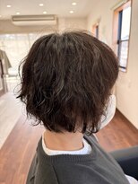 フラップ(Flap) ショートボブふわふわパーマ