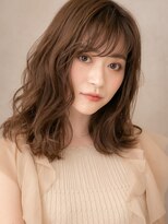 カバーヘア ブリス 志木南口駅前店(COVER HAIR bliss)&nbsp;ダークアッシュ韓国巻きデジタルパーマヨシンモリ30代40代W志木