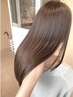 【森谷指名限定】広がり・ボリューム対策◎　カット＋コスメストレート
