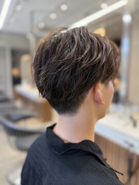 ロンド ロワール 門前仲町(Lond Loire) MEN'S HAIR/ツイストパーマ/アップバングショート/門前仲町