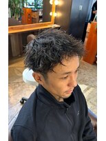 ビハインドザカーテン(BEHIND THE CURTAIN)&nbsp;【伸びたパーマを活かす】スパイキーショート
