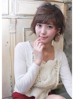 マイティ バイ エイチ(mighty by H)&nbsp;mighty【スウィートボブ】パールベージュ×ベリショーボブ