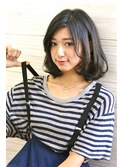 ノーブルカラーフェミニンボブ