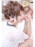 キュートなツインおだんごアレンジ【メイズ東中野・鍛原志行】