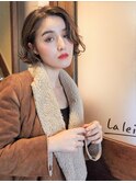 【Lalei】耳かけ小顔ナチュラルボブ　表参道/青山