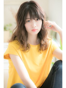 ロダット 横浜(LODAT by little) 切りっぱなし×ニュアンスミディ【LODAT横浜】