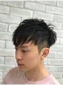 個性派スッキリメンズカット