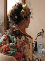 エイチビー(HB) 和装アップ＆お花屋さんの髪飾り◎【着物/着付け/ヘアセット】