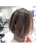 大人カラー×ボブ［立川/立川駅/立川南口/髪質改善］