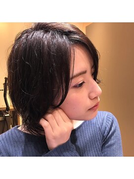 ラウンジアンドヘアー リリク(Lounge & Hair LiLiku) 伸ばしかけ*グラデーションボブ