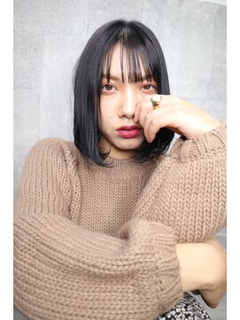 ブリス(VLISS) ブルーブラック＿艶髪ボブ