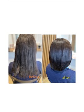 ロッコ 深谷店(ROCCO) ＃髪質再生＃髪質改善＃ケラチンブローアウト＃トリートメント