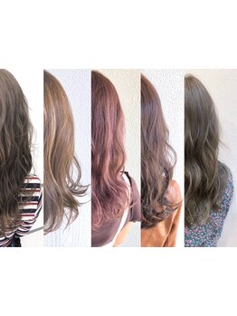 洗練された"絶妙くすみカラー"で柔らかく光に透けるような質感に☆映えカラーでカジュアル可愛いが叶う♪