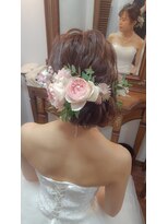 ブラウ ネイル パーティー(Blau Nail Party)&nbsp;cuteシニヨンスタイル