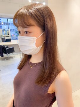 レトン 銀座(leton) ブリーチなし/髪質改善/ミストバング/くすみカラー/艶髪