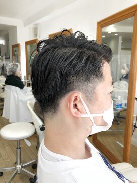 ヘッズ 本八幡店(HEADS) MEN'S HAIR  センターパート　サイドパート　韓国マッシュ
