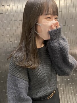 ボアップ 京橋店(boappu) #グレージュ　#ブリーチなし　#イルミナカラー