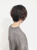 絶壁解消◎パーマでくしゃくしゃショート20代/30代/40代