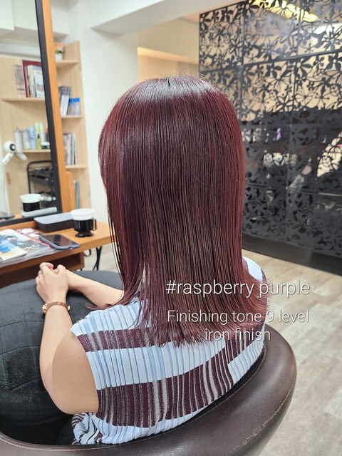 Tight one length x raspberry purple 