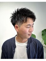 オリジン サロン(THE ORIGIN'S SALON)&nbsp;ビジネスマンにもおすすめ爽やかアップバングショート