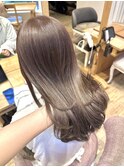 艶感たっぷりグレーベージュくすみカラーシアベージュ