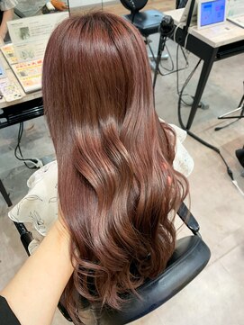 プログレス フレスポ富沢店(PROGRESS) 艶髪カラー/ピンクベージュ/20代30代40代