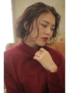 ラヴェ(LAWE.) くせ毛風 クラシカルモードボブ