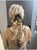 ツインあみおろしアレンジ