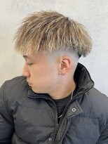 ルースト 西院店(ROOST)&nbsp;縦落ちツイスト×金ハイライト