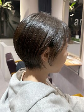 アントワープトーキョー(antwerp TOKYO) 40代50代大人丸みショートカット髪質改善酸性ストレート