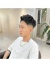 【血行促進！】メンズデザインカット＋炭酸スパリファ付き￥6050