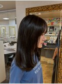 大人可愛い20代30代40代カラー/ミディアム/宮崎