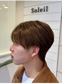 ハイウェイトマッシュ×ナチュラルストレート