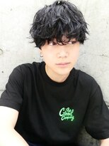 フェザーマッシュ/ソフトツイスパ/ツーブロック