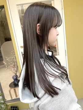 ラベストオイケ(LOVEST OIKE) 暗髪の透明感カラー/Erika