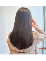 ガリカ 博多駅前(Gallica)&nbsp;ブリーチなしダブルカラーで艶カラー/地毛風カラー/暗髪カラー