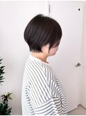ミニウルフ小顔見せ×洗練ショートボブ