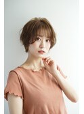 くびれショート/マロンベージュ