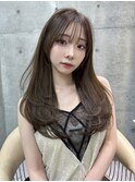 レイヤーカット小顔に見せるヘア/韓国ヘア/髪質改善/福岡/博多