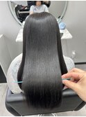 ロングヘアー髪質改善縮毛矯正 松阪美容室