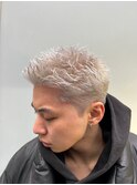 2199ホワイトブロンドアッシュサーフフェザーラルフカール