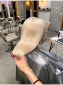 white blond