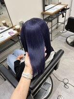 ネクスト 池袋(NEXT)&nbsp;ダブルカラー/寒色カラー/ブルーラベンダー/髪質改善