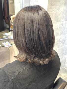 キャラ シャローネ 池袋(Chara Chalone) 透明感ブラウン/外はねボブ/アルティストカラー【池袋/本松】