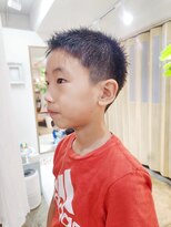 スーハ 恵比寿(SUUHA) キッズカット/でこ出しざくざくおしゃれボウズ/幼児子連れOK